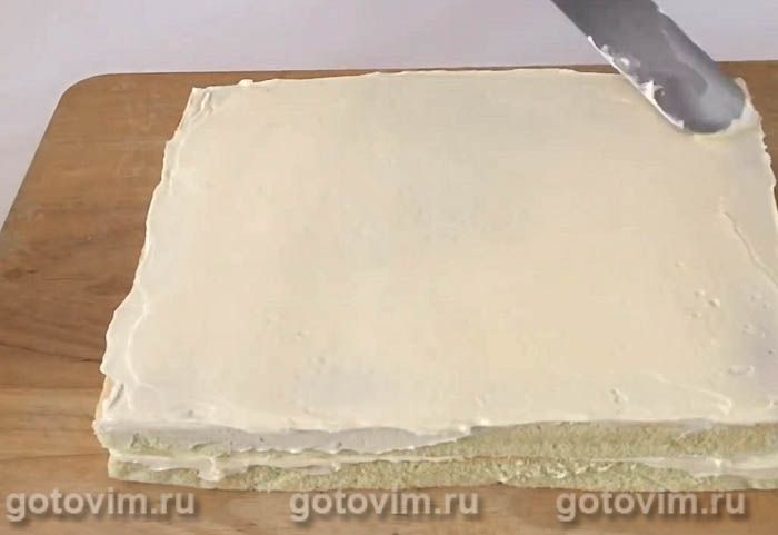 Фотографии рецепта Пирожное лимонное с ганашем из белого шоколада , 02 Пирожное лимонное с ганашем из белого шоколада , Шаг 02