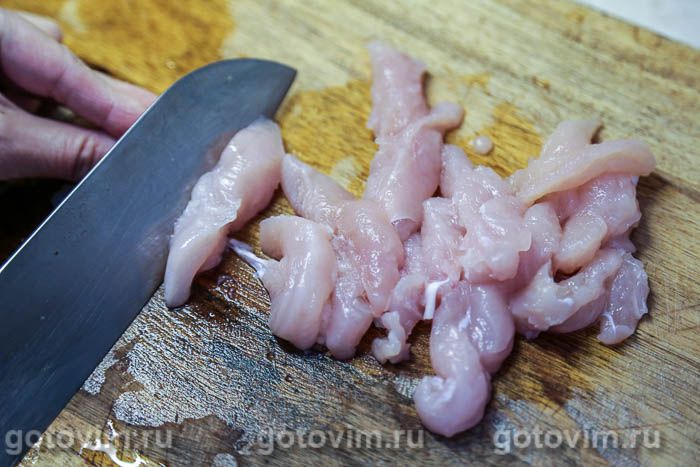 Фотографии рецепта Пирог плетенка с курицей и лисичками, 01 Пирог плетенка с курицей и лисичками, Шаг 01