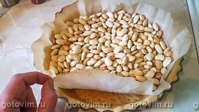 Фотографии рецепта Пирог с сыром и спаржей, 05 Пирог с сыром и спаржей, Шаг 05