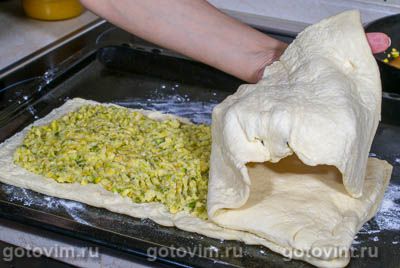 Фотографии рецепта Пирог с фисташками, 04 Пирог с фисташками, Шаг 04
