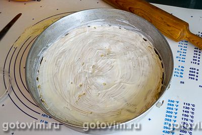 Фотографии рецепта Пирог с картошкой и солеными огурцами, 09 Пирог с картошкой и солеными огурцами, Шаг 09