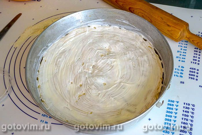 Фотографии рецепта Пирог с картошкой и солеными огурцами, 09 Пирог с картошкой и солеными огурцами, Шаг 09