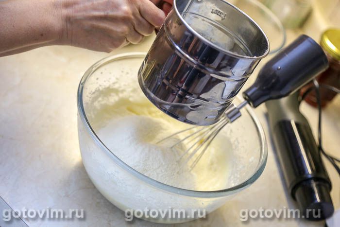 Фотографии рецепта Пирог с клюквой и виноградом, 03 Пирог с клюквой и виноградом, Шаг 03