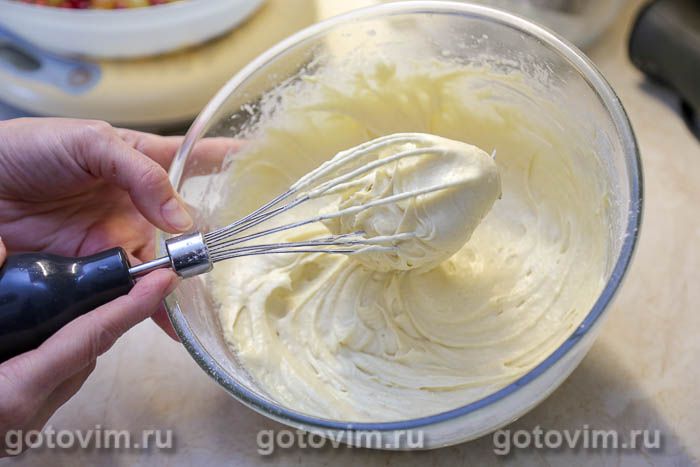 Фотографии рецепта Пирог с клюквой и виноградом, 04 Пирог с клюквой и виноградом, Шаг 04