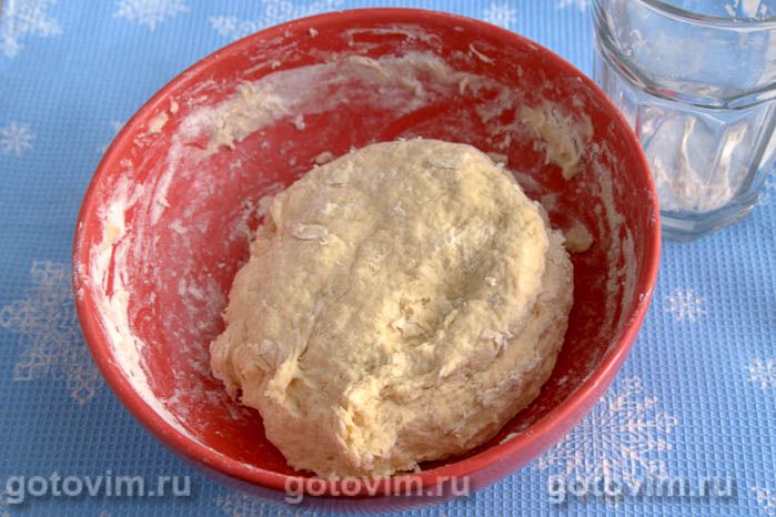 Фотографии рецепта Пирог из песочного теста на пиве с грибами и сыром, 03 Пирог из песочного теста на пиве с грибами и сыром, Шаг 03