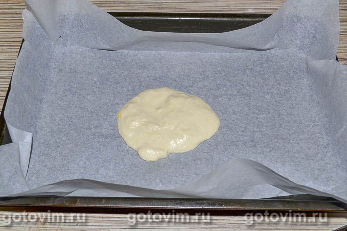 Фотографии рецепта Манник «Зебра» на кефире, 07 Манник «Зебра» на кефире, Шаг 07