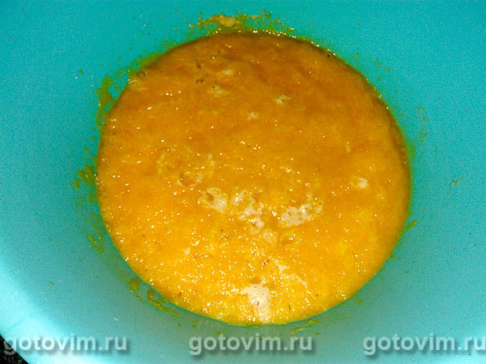 Фотографии рецепта Яблочный пирог из тыквенного теста (без яиц), 01 Яблочный пирог из тыквенного теста (без яиц), Шаг 01