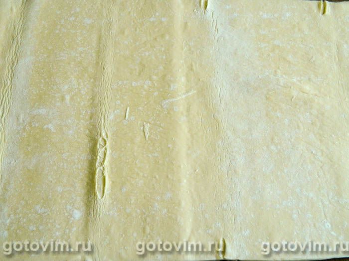 Фотографии рецепта Плетеный пирог с сосисками, 01 Плетеный пирог с сосисками, Шаг 01