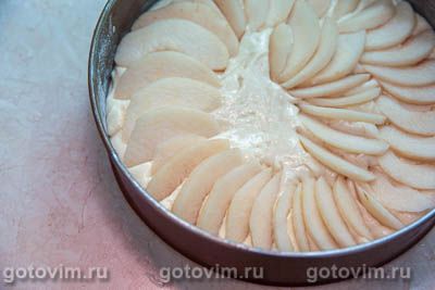 Фотографии рецепта Пирог грушевый, 06 Пирог грушевый, Шаг 06