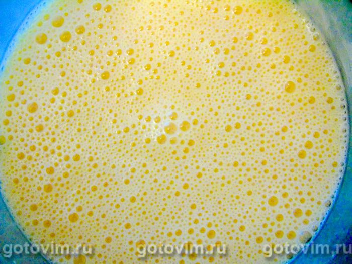 Фотографии рецепта Пирог с грушами и шоколадным соусом, 04 Пирог с грушами и шоколадным соусом, Шаг 04