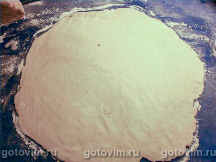 Фотографии рецепта Пирог со шпинатом и лососем, 04 Пирог со шпинатом и лососем, Шаг 04