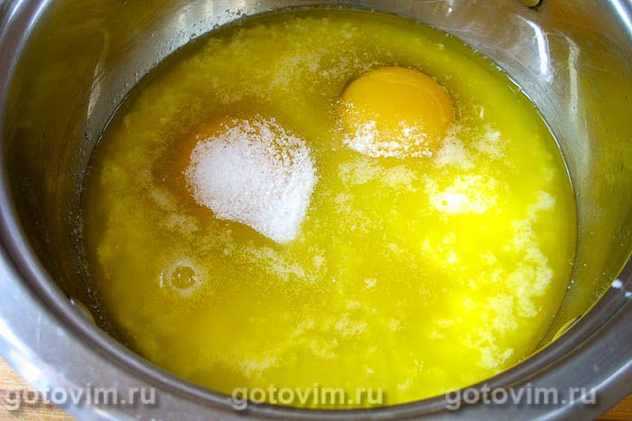 Фотографии рецепта Пирог с творогом, яблоками и маком, 01 Пирог с творогом, яблоками и маком, Шаг 01