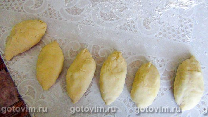 Фотографии рецепта Дрожжевые пирожки с картошкой и морковью, 10 Дрожжевые пирожки с картошкой и морковью, Шаг 10