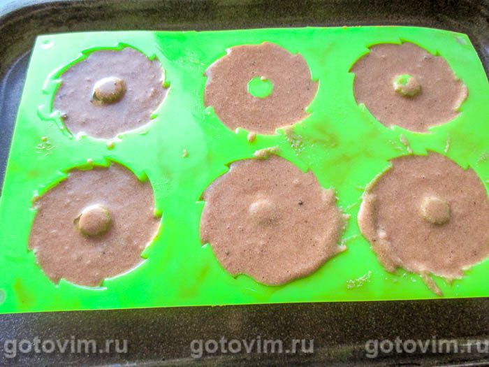 Фотографии рецепта Маффины с манкой и шоколадом, 05 Маффины с манкой и шоколадом, Шаг 05