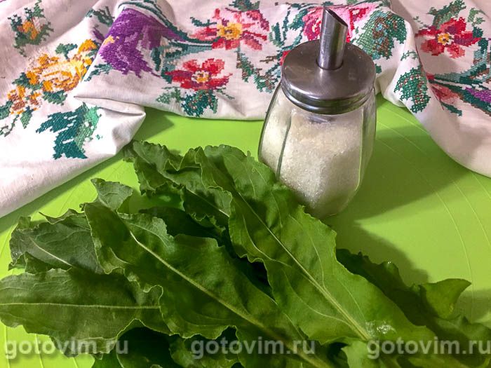 Фотографии рецепта Пирожки со щавелем, жаренные на сковородке, 01 Пирожки со щавелем, жаренные на сковородке, Шаг 01