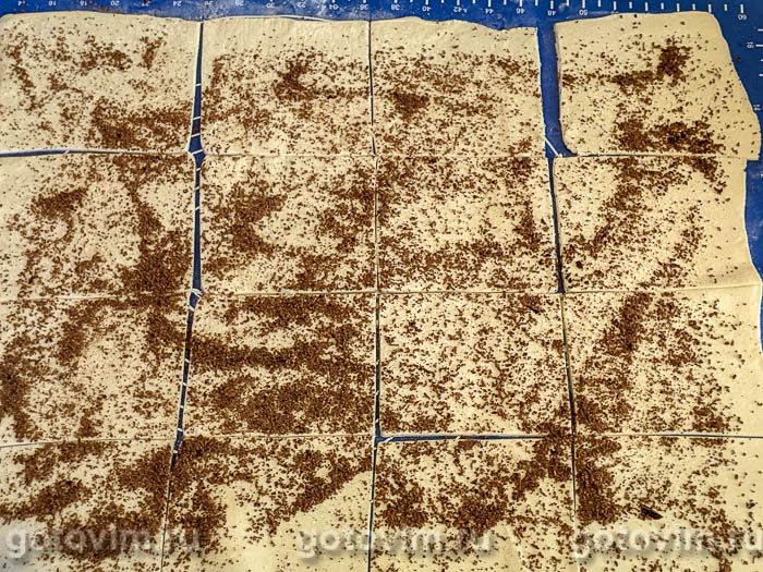 Фотографии рецепта Слойки с шоколадом и грушами, 02 Слойки с шоколадом и грушами, Шаг 02