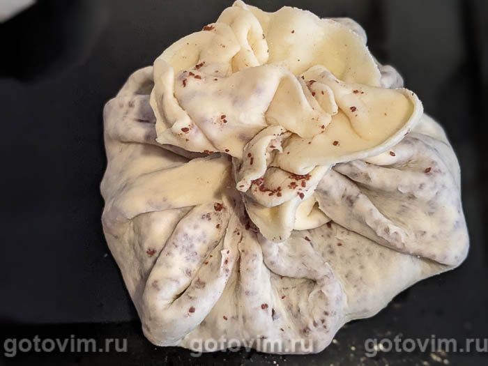 Фотографии рецепта Слойки с шоколадом и грушами, 04 Слойки с шоколадом и грушами, Шаг 04