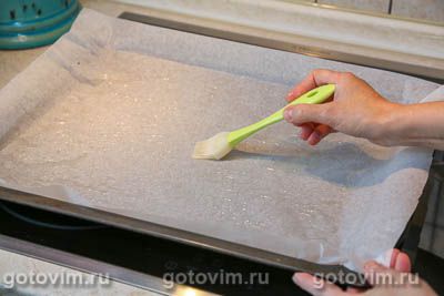 Фотографии рецепта Пиццы на кефире с лисичками и беконом, 04 Пиццы на кефире с лисичками и беконом, Шаг 04