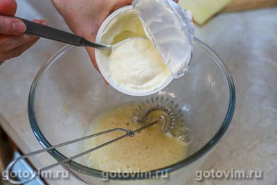 Фотографии рецепта Пиццы на кефире с лисичками и беконом, 09 Пиццы на кефире с лисичками и беконом, Шаг 09