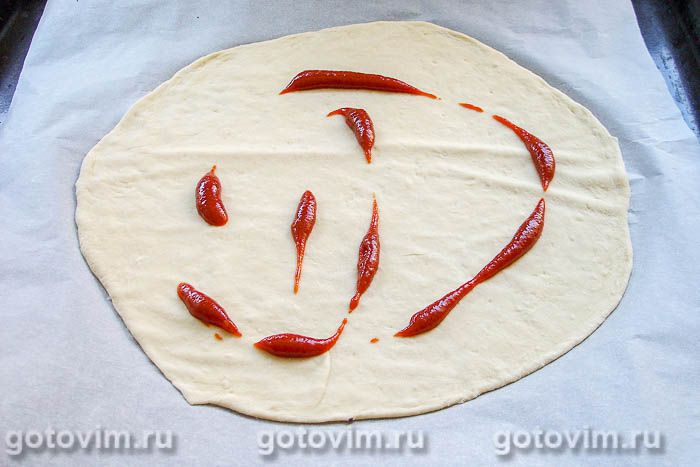 Фотографии рецепта Пицца с мидиями, 01 Пицца с мидиями, Шаг 01