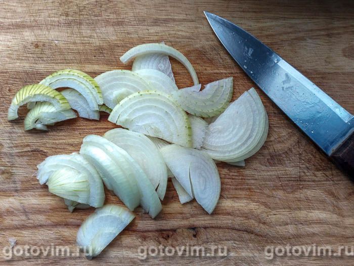 Фотографии рецепта Быстрая пицца на майонезе, 03 Быстрая пицца на майонезе, Шаг 03