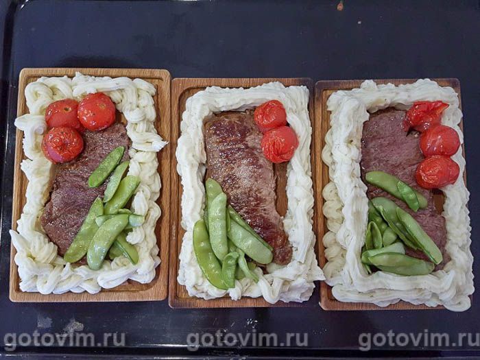 Фотографии рецепта Фатаньерош, Plankstek или мясо на деревянных досках в духовке, 06 Фатаньерош, Plankstek или мясо на деревянных досках в духовке, Шаг 06