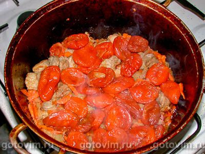 Фотографии рецепта Плов с курагой, 07 Плов с курагой, Шаг 07