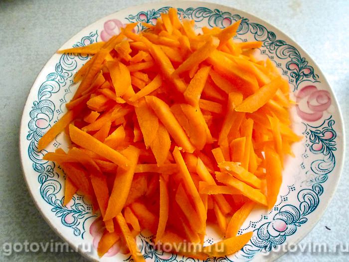 Фотографии рецепта Плов из перловки с курицей, 04 Плов из перловки с курицей, Шаг 04