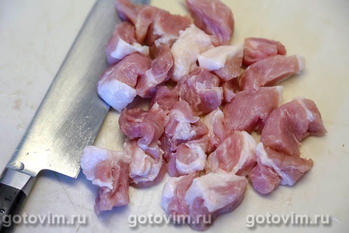 Фотографии рецепта Рис с мясом и свежей кукурузой , 03 Рис с мясом и свежей кукурузой , Шаг 03