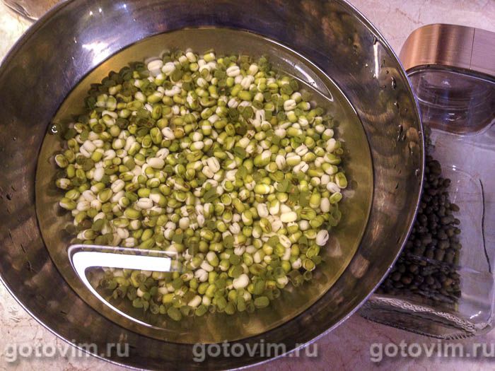 Фотографии рецепта Постный плов с рисом и машем, 01 Постный плов с рисом и машем, Шаг 01