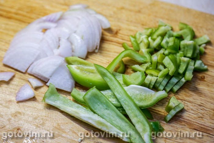 Фотографии рецепта Постный плов с рисом и машем, 02 Постный плов с рисом и машем, Шаг 02