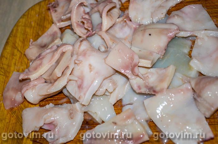 Фотографии рецепта Плов с кальмаром, 04 Плов с кальмаром, Шаг 04