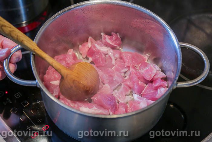 Фотографии рецепта Плов со свининой с алычой, 04 Плов со свининой с алычой, Шаг 04
