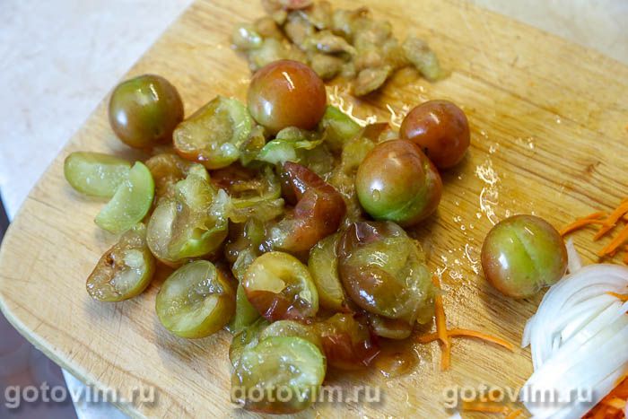 Фотографии рецепта Плов со свининой с алычой, 03 Плов со свининой с алычой, Шаг 03