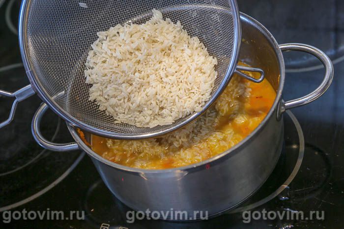 Фотографии рецепта Плов со свининой с алычой, 09 Плов со свининой с алычой, Шаг 09