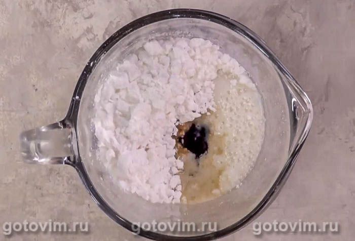 Фотографии рецепта Шоколадные пончики (без дрожжей), 01 Шоколадные пончики (без дрожжей), Шаг 01