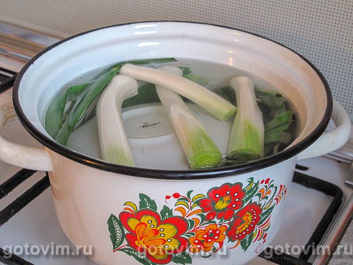 Фотографии рецепта Лук порей с острым перцем, 03 Лук порей с острым перцем, Шаг 03