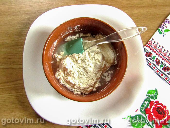 Фотографии рецепта Постный майонез, 02 Постный майонез, Шаг 02