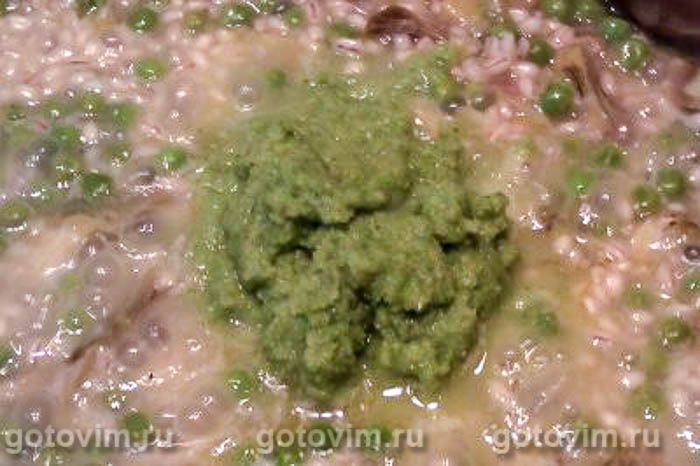 Фотографии рецепта Постное орзотто с артишоками, 08 Постное орзотто с артишоками, Шаг 08