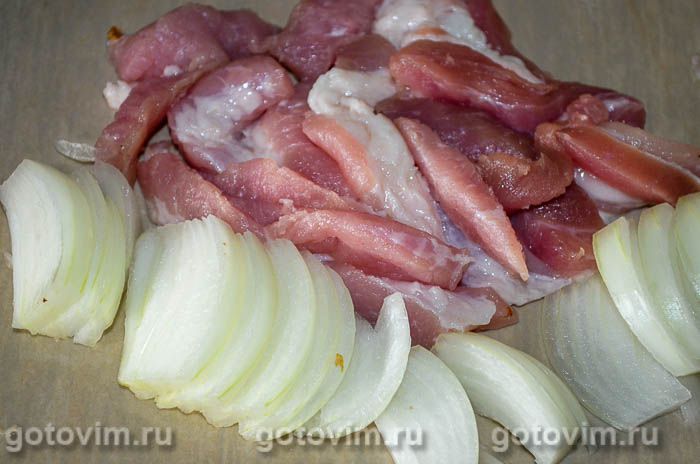 Фотографии рецепта Папоротник с мясом, 03 Папоротник с мясом, Шаг 03
