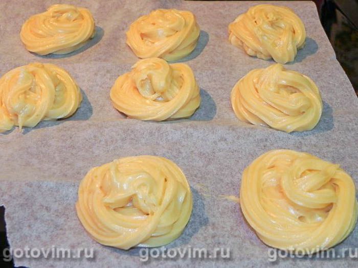 Фотографии рецепта Профитроли с кремом из авокадо и копченой сёмгой, 02 Профитроли с кремом из авокадо и копченой сёмгой, Шаг 02