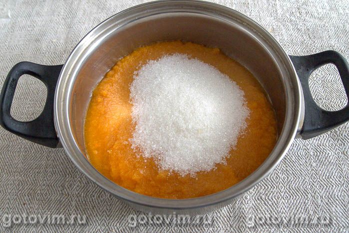 Фотографии рецепта Соус из тыквы с пряностями, 04 Соус из тыквы с пряностями, Шаг 04