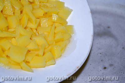 Фотографии рецепта Куриный суп с плавленым сыром и пшеном, 03 Куриный суп с плавленым сыром и пшеном, Шаг 03