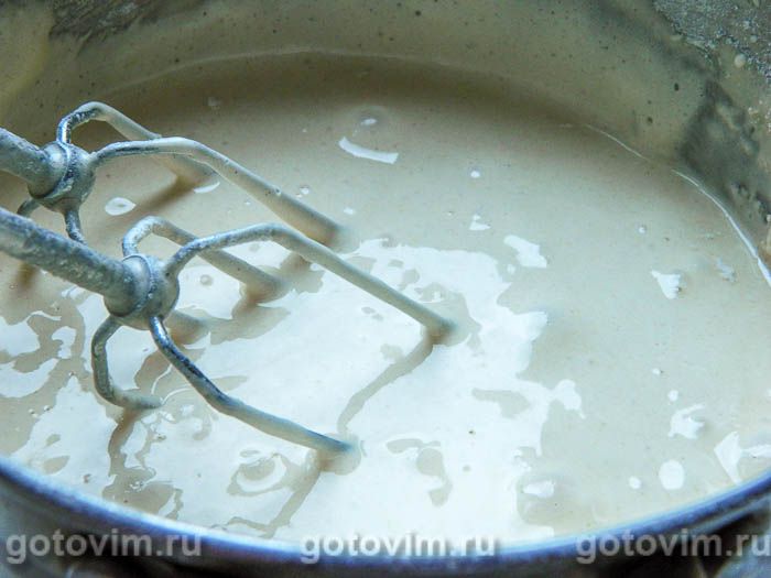 Фотографии рецепта Пьяная шарлотка с медовой корочкой, 02 Пьяная шарлотка с медовой корочкой, Шаг 02