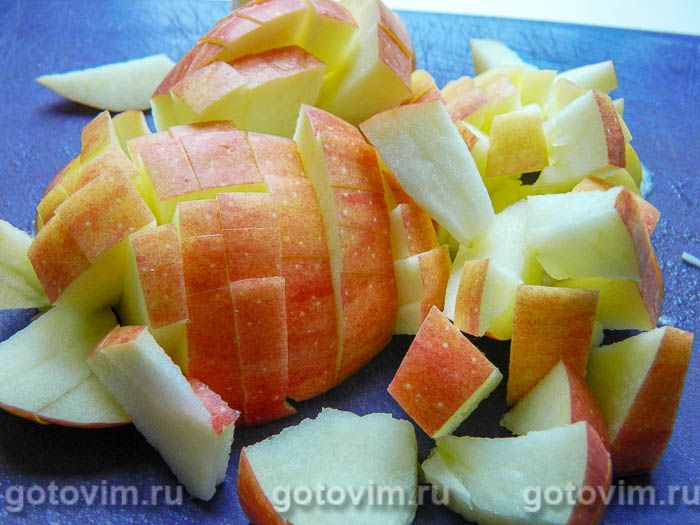 Фотографии рецепта Пьяная шарлотка с медовой корочкой, 03 Пьяная шарлотка с медовой корочкой, Шаг 03