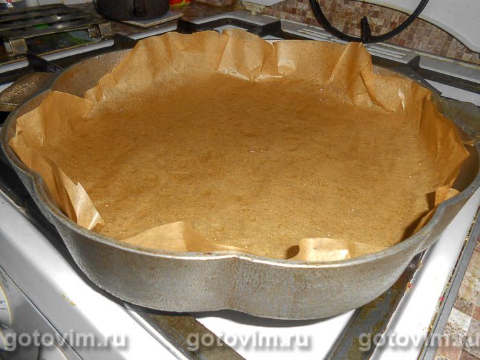 Фотографии рецепта Пышный яблочный пирог, 04 Пышный яблочный пирог, Шаг 04