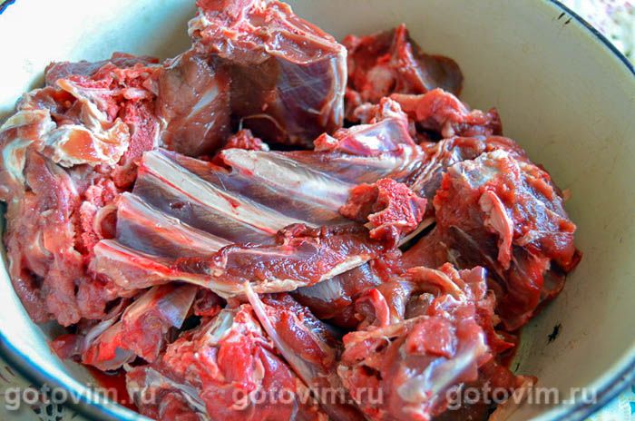 Фотографии рецепта Рагу из косули с овощами, 01 Рагу из косули с овощами, Шаг 01