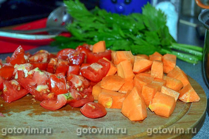 Фотографии рецепта Рагу из косули с овощами, 04 Рагу из косули с овощами, Шаг 04