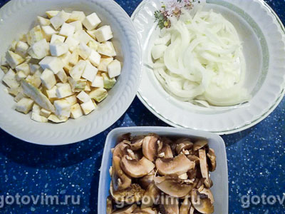 Фотографии рецепта Рагу из курицы с сельдереем, 01 Рагу из курицы с сельдереем, Шаг 01