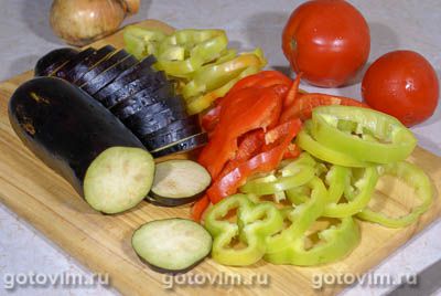 Фотографии рецепта Овощное рагу с рисом, 01 Овощное рагу с рисом, Шаг 01